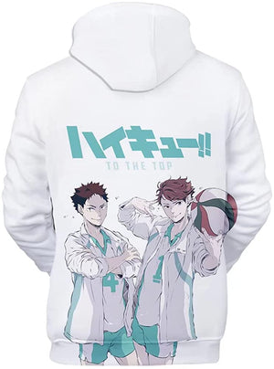 Anime Haikyuu Hoodie - Oikawa Tooru Unisex Hooded Sweatshirt