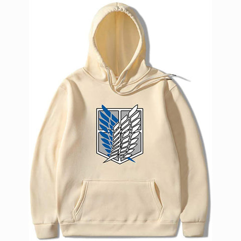 Image of Attack on Titan Hoodies Anime Cosplay Survey Corps Wings of Freedom Attack on Titan Manga Hooded Sweatshirt