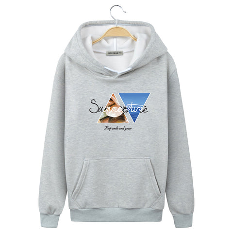 Image of Harajuku Style Hoodies - Solid Color Harajuku Style Icon Series Fashion Fleece Hoodie