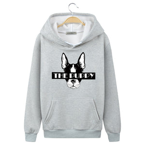The Puppy Hoodies - Solid Color The Puppy Icon Series Fashion Fleece Hoodie