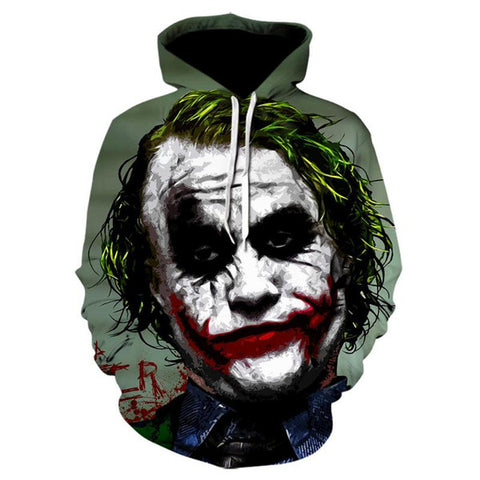 Image of Suicide Squad Sweatshirt - Joker 3D Print Hoodies Pullovers