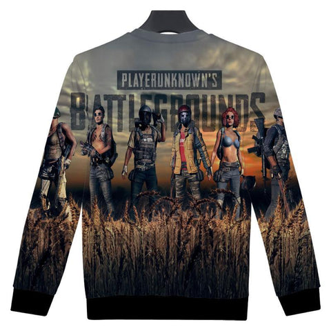 Image of Playerunknown's Battlegrounds Sweatshirts - Game PUBG 3D Print Pullover