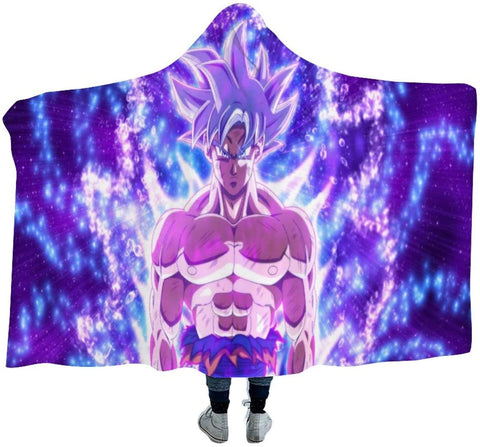 Image of Ultra Instinct Wearable Throw Hooded Blanket