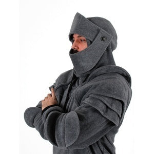 Men's Coats - Medieval Style Hoodie Duncan Armored Knight Garb Tops
