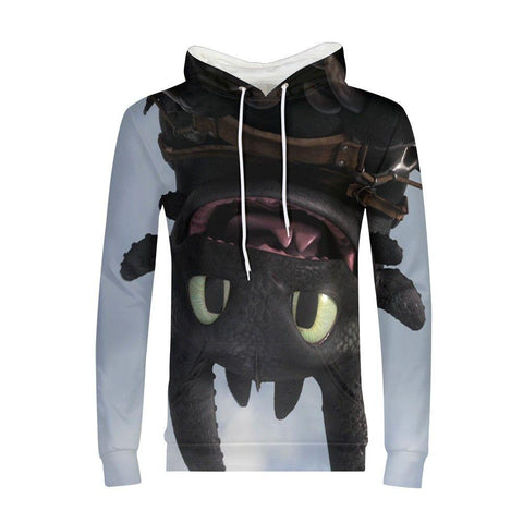 Image of How To Train Your Dragon Hoodie - Fashion Long Sleeve Sweatshirt Pullovers