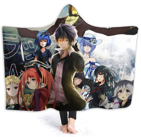 Image of Anime Attack On Titan Hooded Blanket - Wearable Soft Throw Blanket