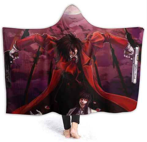 Image of Anime Hellsing Hooded Blanket