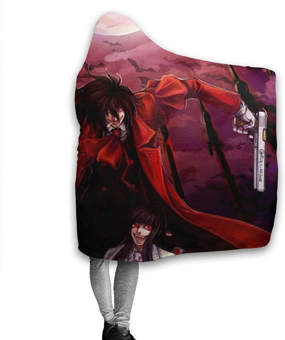 Image of Anime Hellsing Hooded Blanket