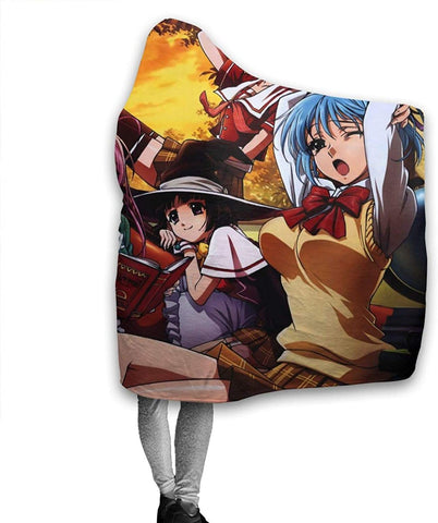 Image of Persona Flannel Hooded Blanket - Anime Blanket