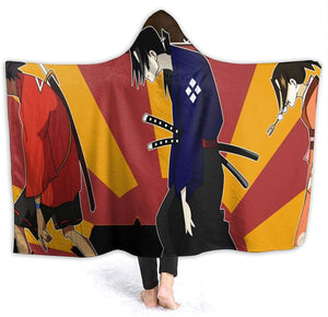 Samurai Champloo Nap Hooded Blanket