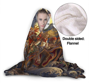 The Legend of Zelda Hooded Blankets - Anime Flannel Blankets