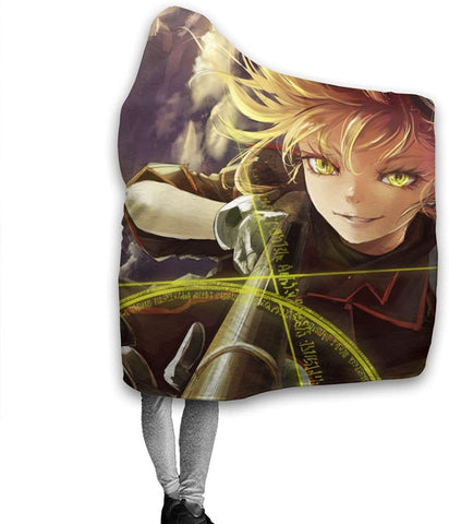 Image of The Saga of Tanya the Evil Flannel Hooded Blanket