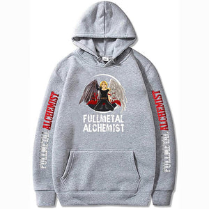Fullmetal Alchemist Hoodie Anime Edward Elric Sweatshirt Fashion Harajuku All-Match Pullover