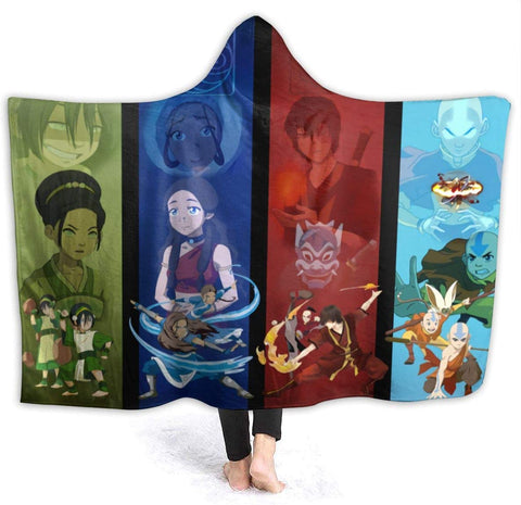 Image of Avatar The Last Airbender - Hooded Blanket