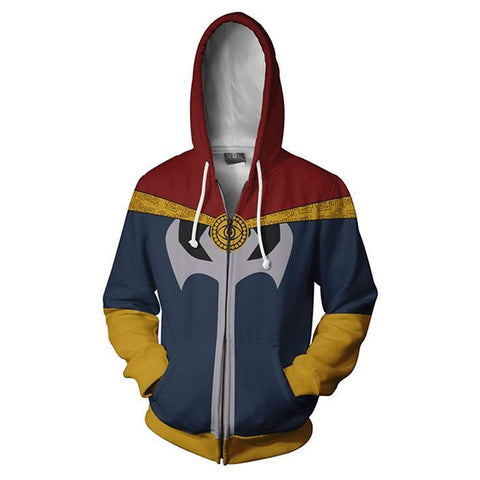 Image of Doctor Strange 3D Print Fashion Cosplay Hoodie Pullover Costume