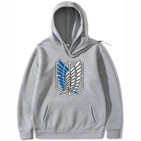 Image of Attack on Titan Hoodies Anime Cosplay Survey Corps Wings of Freedom Attack on Titan Manga Hooded Sweatshirt