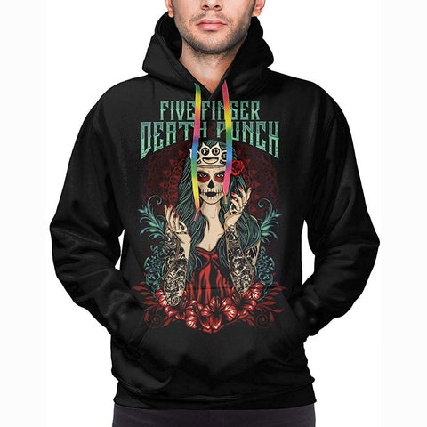 Image of Five Finger Death Punch Hoodie - 3D Pullover Sweatshirt