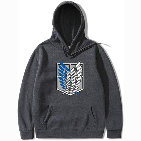 Image of Attack on Titan Hoodies Anime Cosplay Survey Corps Wings of Freedom Attack on Titan Manga Hooded Sweatshirt