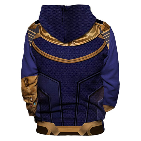 Image of The Avengers Hoodie - Thanos 3D Print Fashion Hoodie