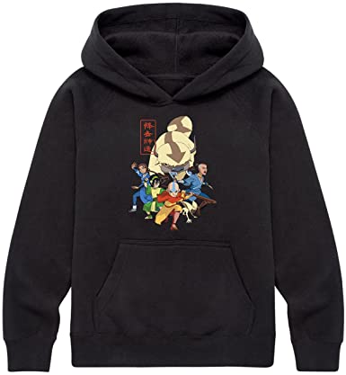 Image of Avatar: The Last Airbender - Team Avatar - Pullover Hooded Fleece Sweatshirt