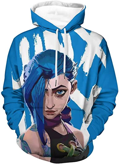 League of Legends Hoodies - Character Jinx Hooded Sweatshirts