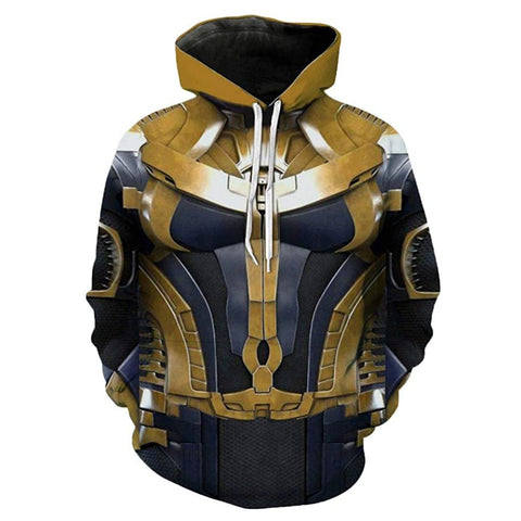 Image of The Avengers Hoodie - Thanos Unisex Hoodie Sweatshirt