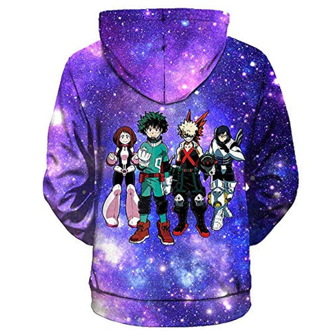 Image of My Hero Academia Hoodie Outwear Jacket