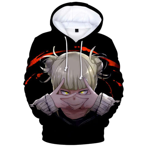 Image of Unisex My Hero Academia Printed Pullover Hoodie Lightweight Sweatshirt