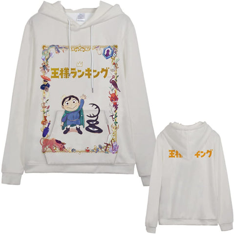 Image of Anime Ranking of Kings Hoodies - Warm Cotton Cosplay Pullover Hoody