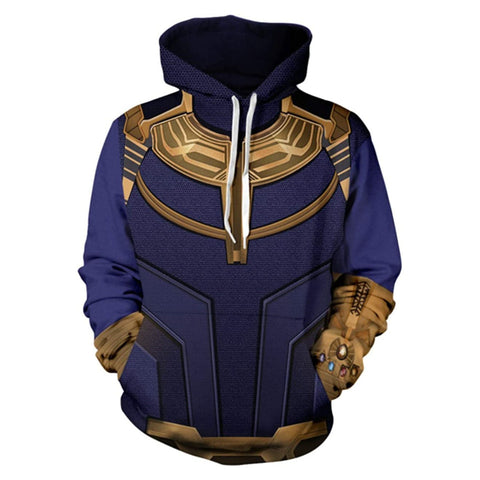 Image of The Avengers Hoodie - Thanos 3D Print Fashion Hoodie