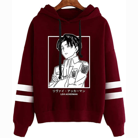 Image of Anime Attack on Titan Wings of Freedom Printed Cozy Hoodies Sweatshirts Pullovers