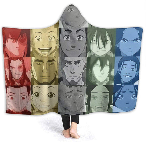 Image of Avatar The Last Airbender - Hooded Blanket
