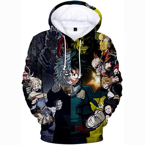 Image of Boku No Hero Academia Hoodie - My Hero Academia Sweatshirt