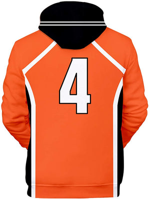 Anime Haikyuu Hoodies -Long Sleeve Cosplay Pullover Sweatshirt