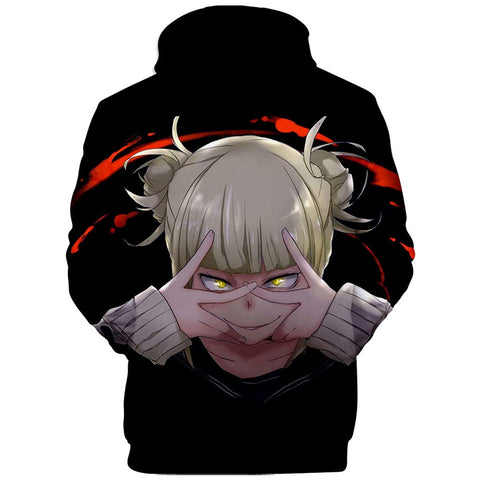 Image of Unisex My Hero Academia Printed Pullover Hoodie Lightweight Sweatshirt