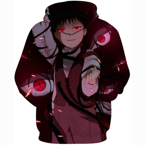 Image of Fullmetal Alchemist Hoodies 3D Printed Pullovers Casual Pouch Pocket Drawstring Hoodies