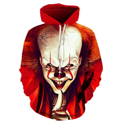 Image of Movie The Pennywise Clown Stephen King's It Hoodie