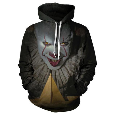 Image of 3D Printed Sweatshirt Hoodies - Suicide Squad Joker 3D Hooded Pullover