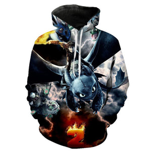 How To Train Your Dragon The Hidden World Pullover - 3D Print Hoodies Sweatshirt