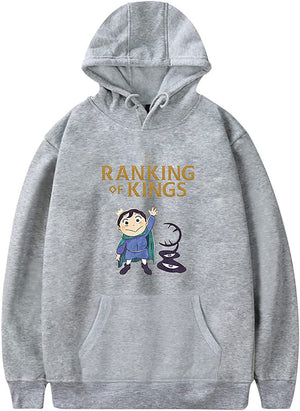 Anime Ranking of Kings Hoodie Manga Bojji Ousama Rankingu Pullover