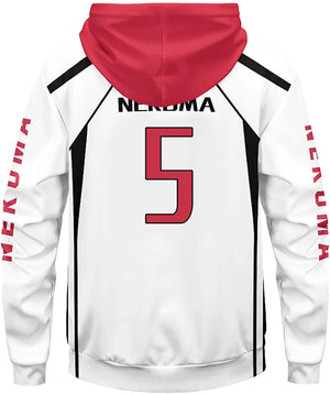 Anime Haikyuu Hoodie - Kozume Kenma Cosplay Hooded Volleyball Sweatshirt