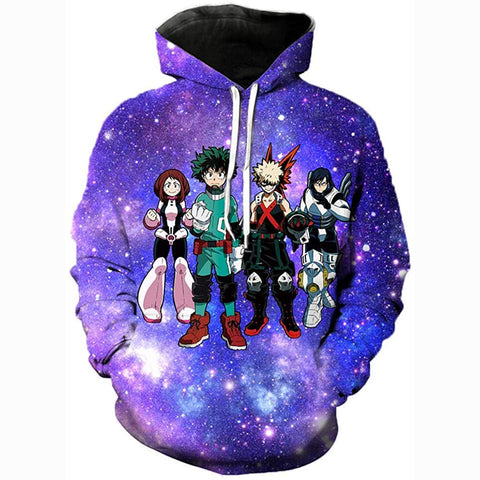 Image of My Hero Academia Hoodie Outwear Jacket