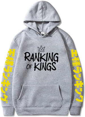 Anime Ranking of Kings Hoodies - Manga Sweatshirt Hoodies