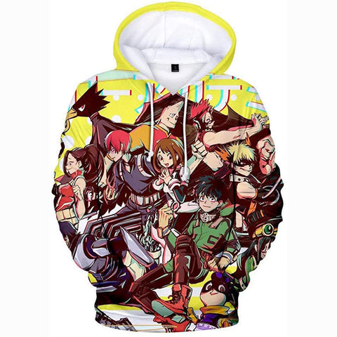 Image of Boku No Hero Academia Hoodie - My Hero Academia Sweatshirt