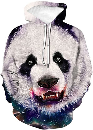 Angry Panda Sweatshirt Pullover Sweater
