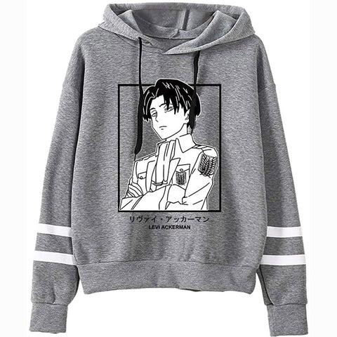 Image of Anime Attack on Titan Wings of Freedom Printed Cozy Hoodies Sweatshirts Pullovers