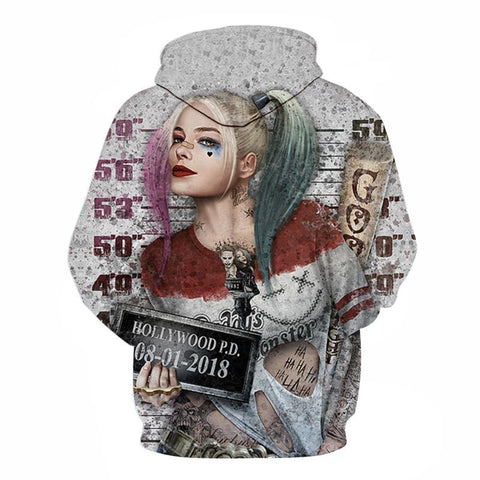 Image of Suicide Squad 3D Printed Hoodie - Fashion Pullover Sportswear