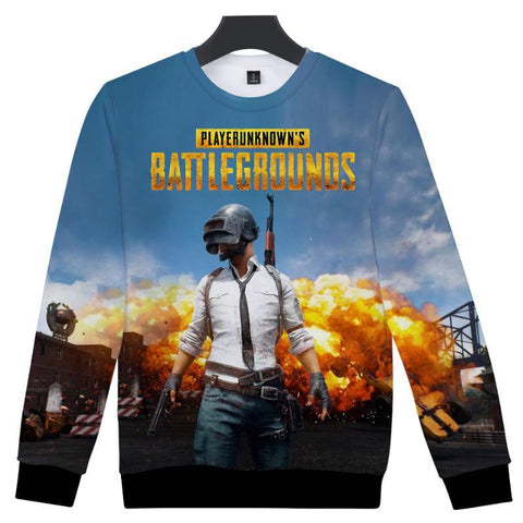 Image of Hot Game PUBG Fashion 3D Print Sweatshirts Pullover