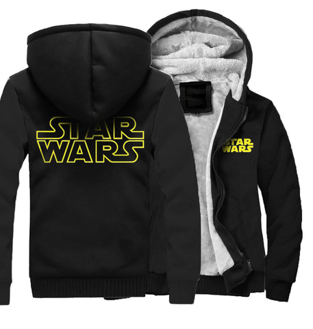 Image of Star Wars Jackets - Solid Color Star Wars Series Star Wars Movie Icon Super Cool Fleece Jacket