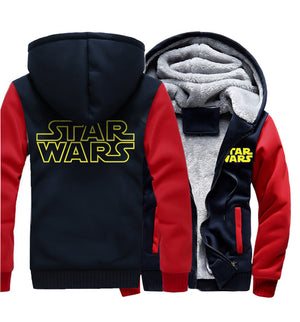 Star Wars Jackets - Solid Color Star Wars Series Star Wars Movie Icon Super Cool Fleece Jacket